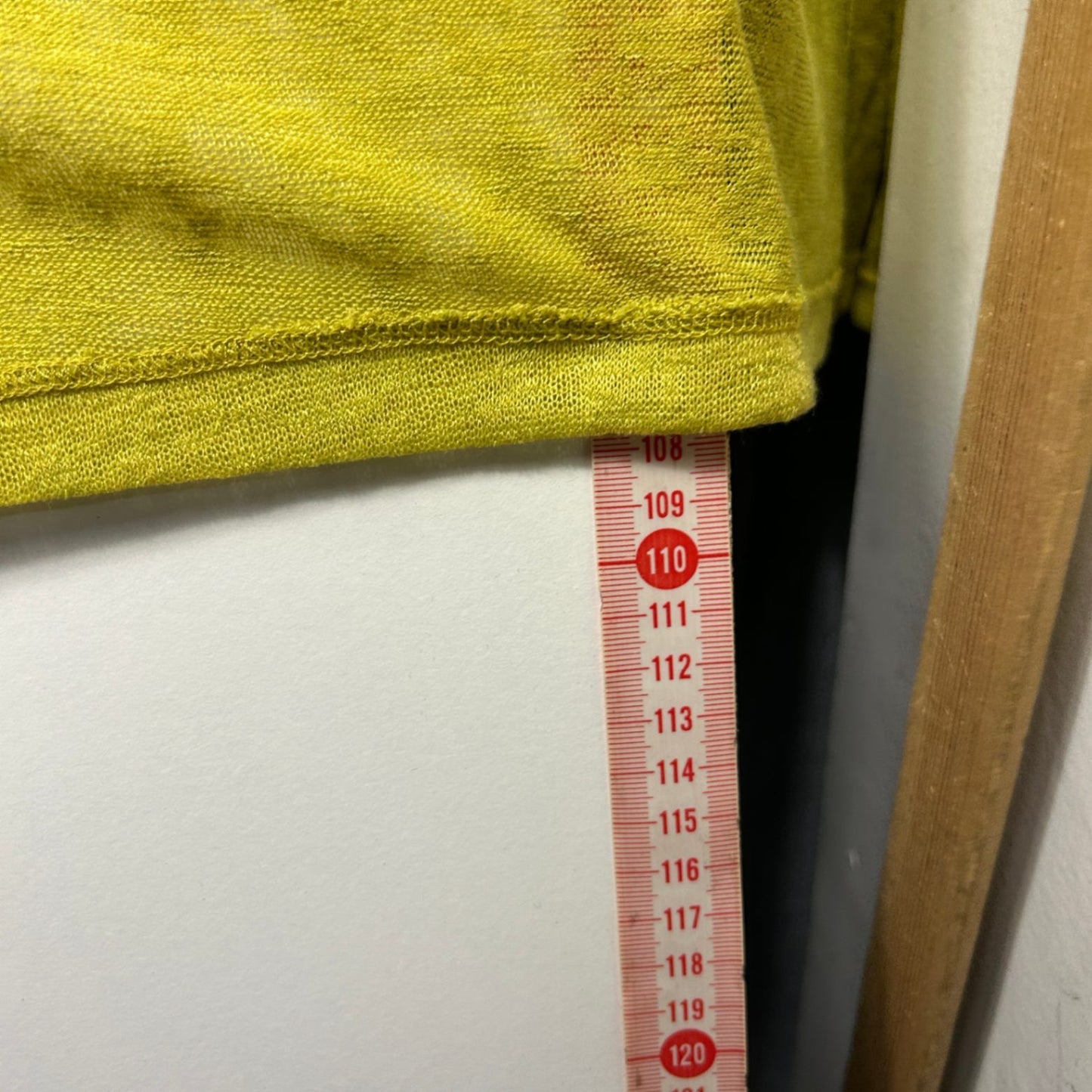 Taking Shape Chartreuse Lime Green  Open Front Longline Knit Cardigan Size 22