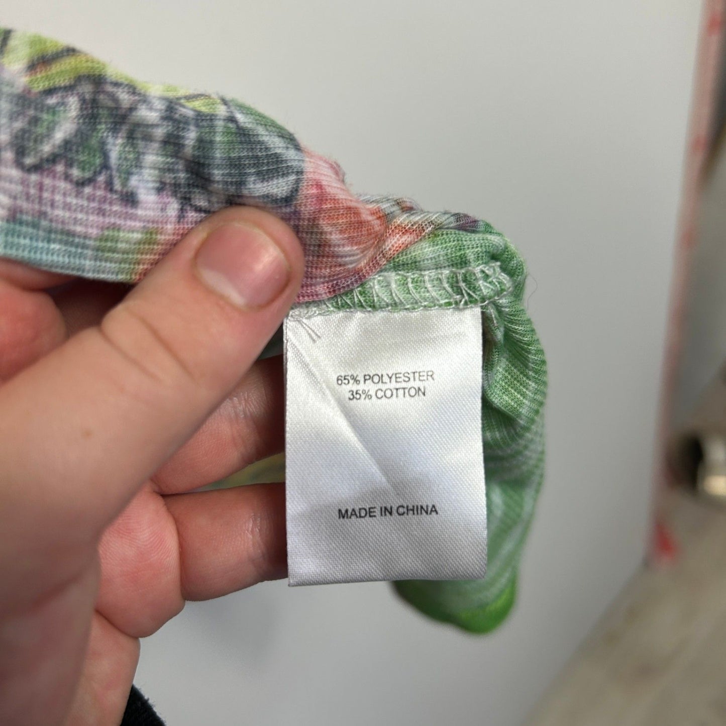 Virtuelle Multicoloured Long Sleeve Open Front Top Size 18 Plus Medium