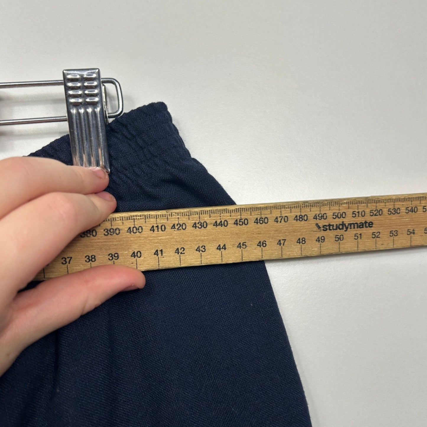 Millers Navy Blue Elastic Waist Pockets Casual Shorts Size 16