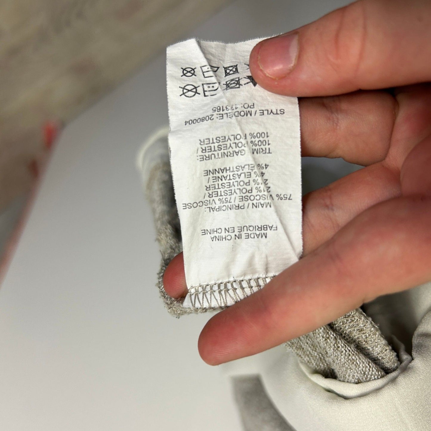 beme Women's Grey Long Sleeve Layered Tunic Knit Top Size 24 3XL