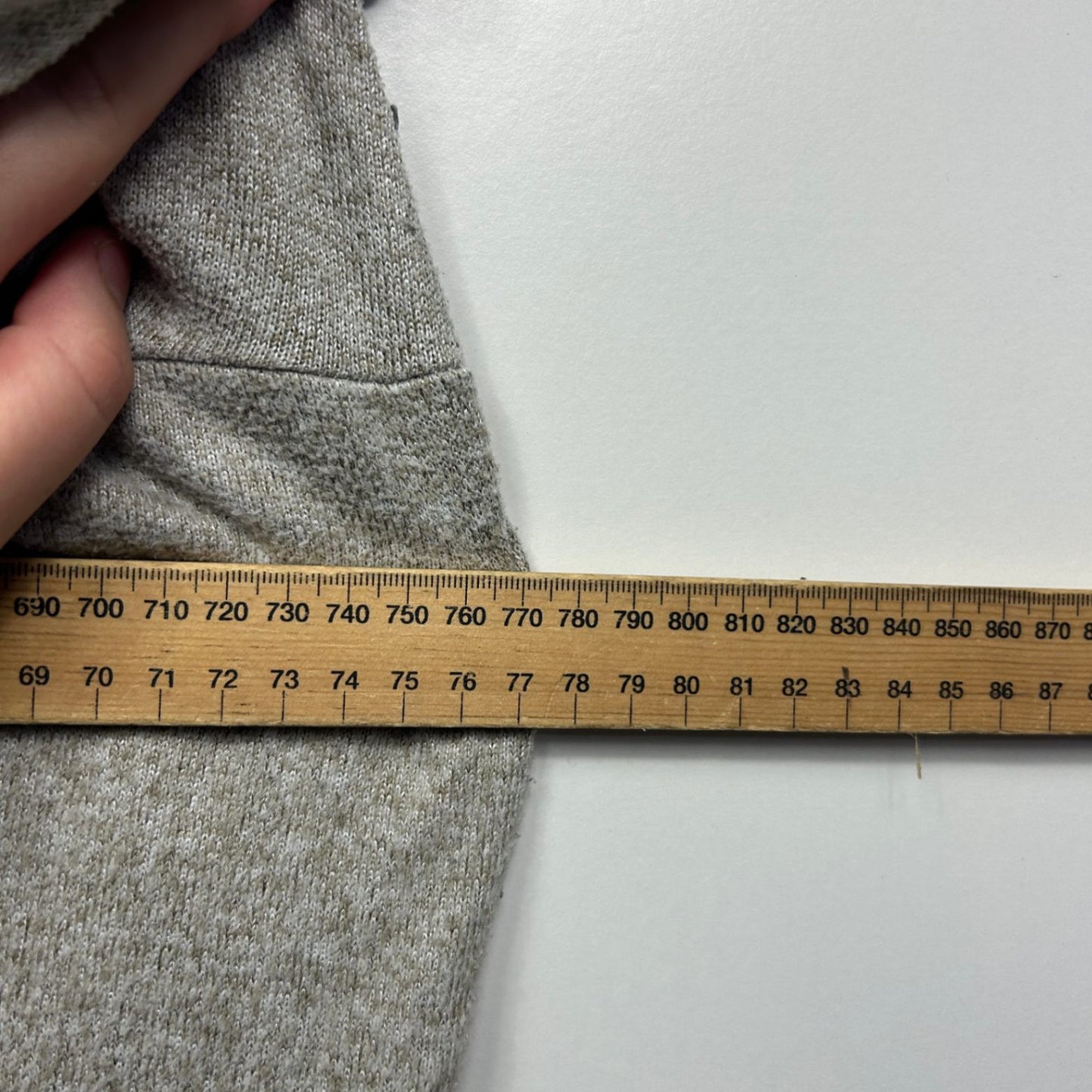 beme Women's Grey Long Sleeve Layered Tunic Knit Top Size 24 3XL