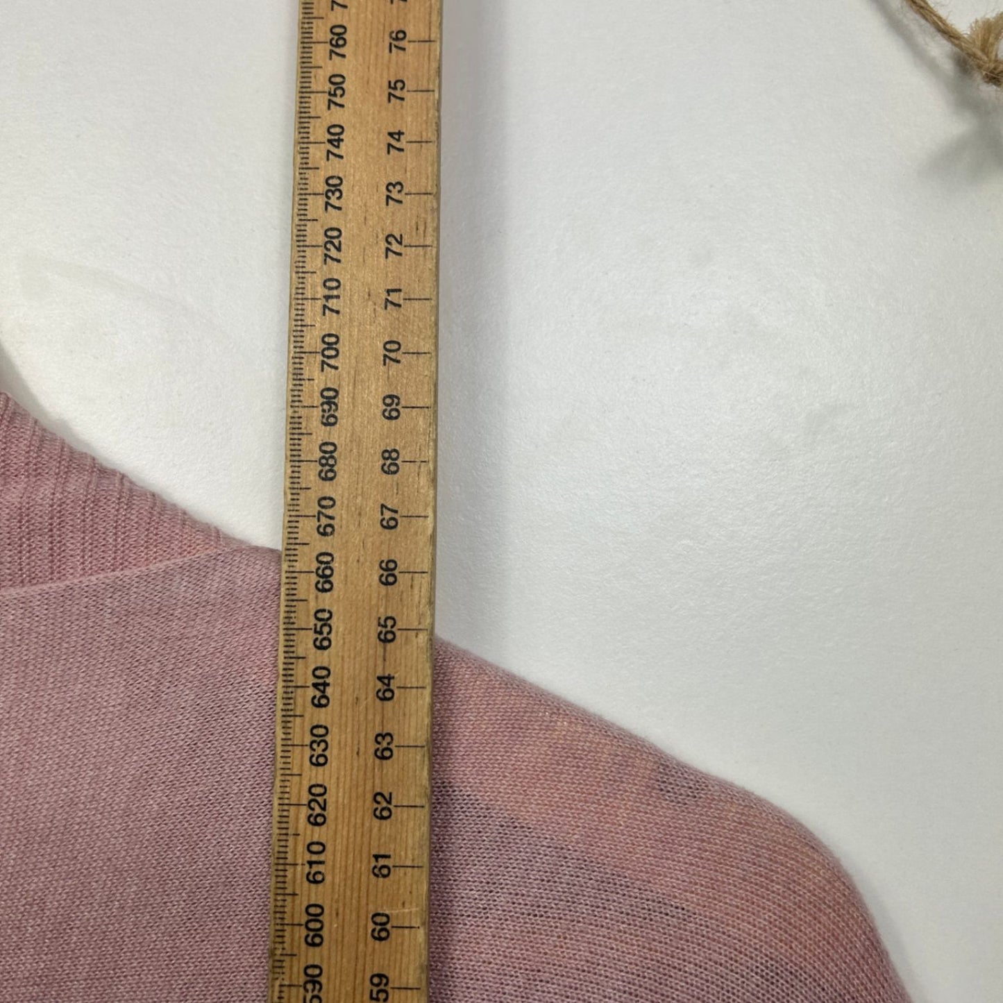 Autograph Pink Open Front Waterfall Cardigan Size 22 Plus XL