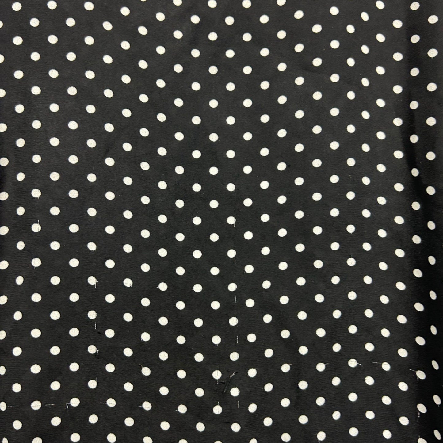 Forever New Black White Long Sleeve Polka Dots Top Blouse Size 12