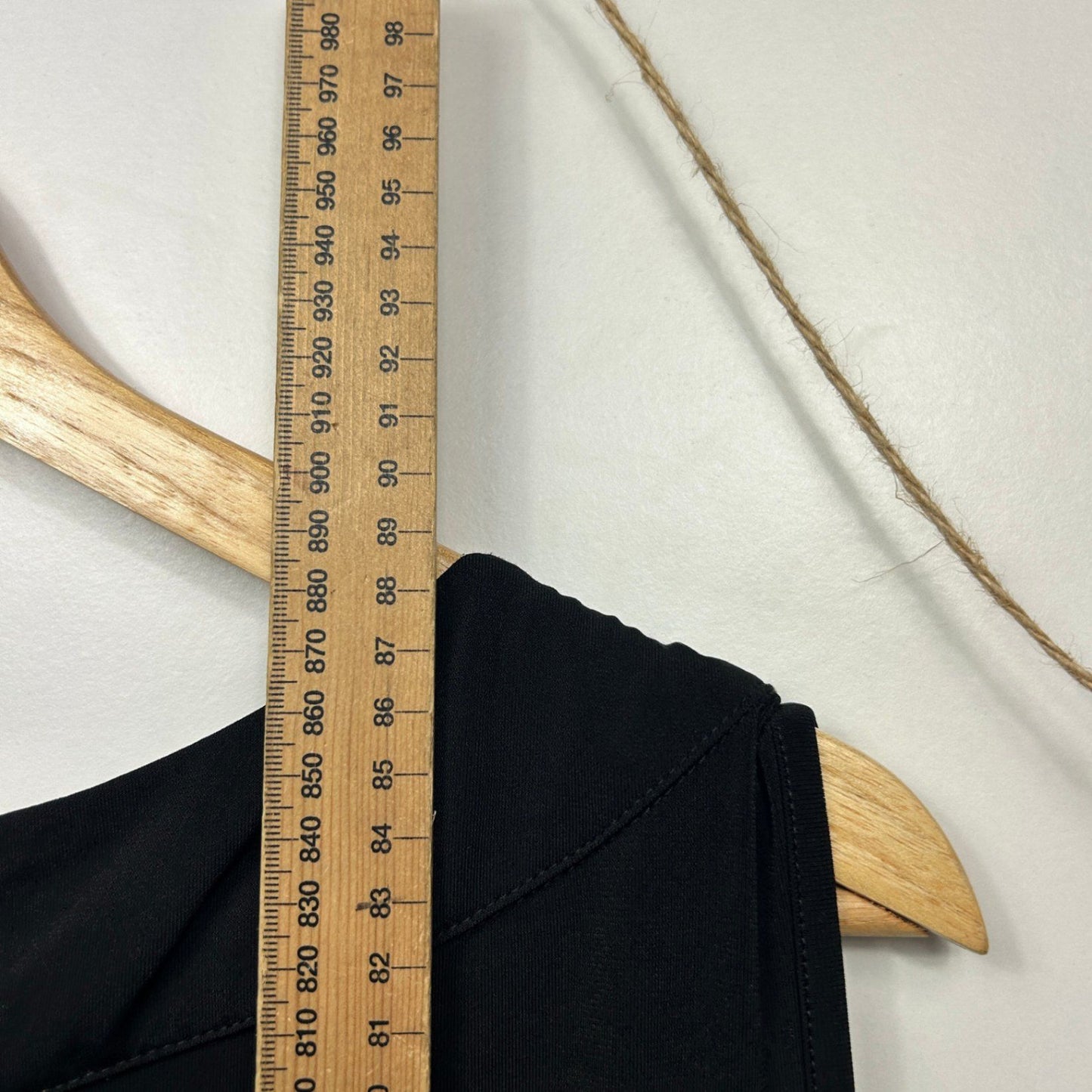 Autograph  Black  Asymmetric Hem Top Tunic Size 26