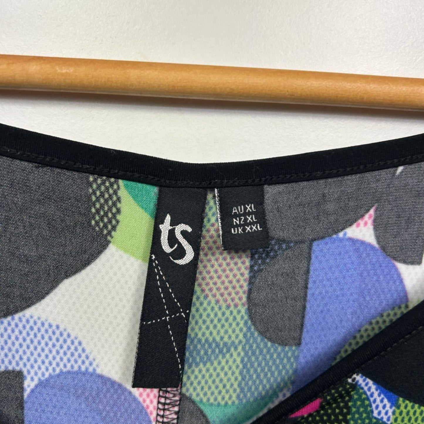 Taking Shape Multicoloured Tunic Top Layer Dress Size 22 Plus XL