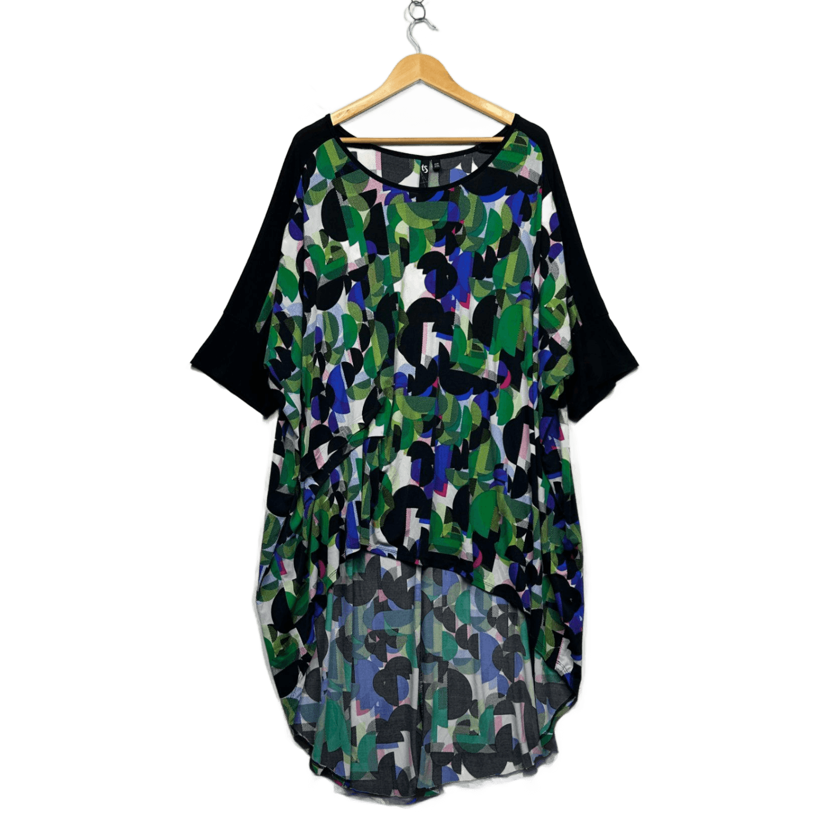 Taking Shape Multicoloured Tunic Top Layer Dress Size 22 Plus XL