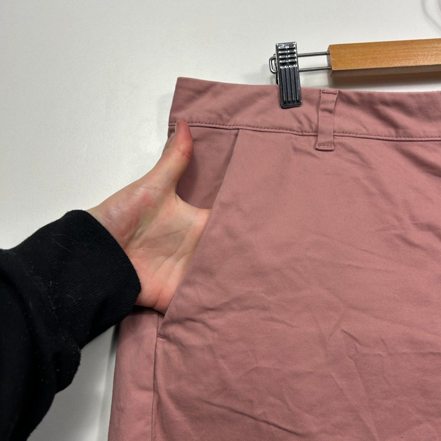 Target Dusty Pink Pockets Chino Shorts Size 18