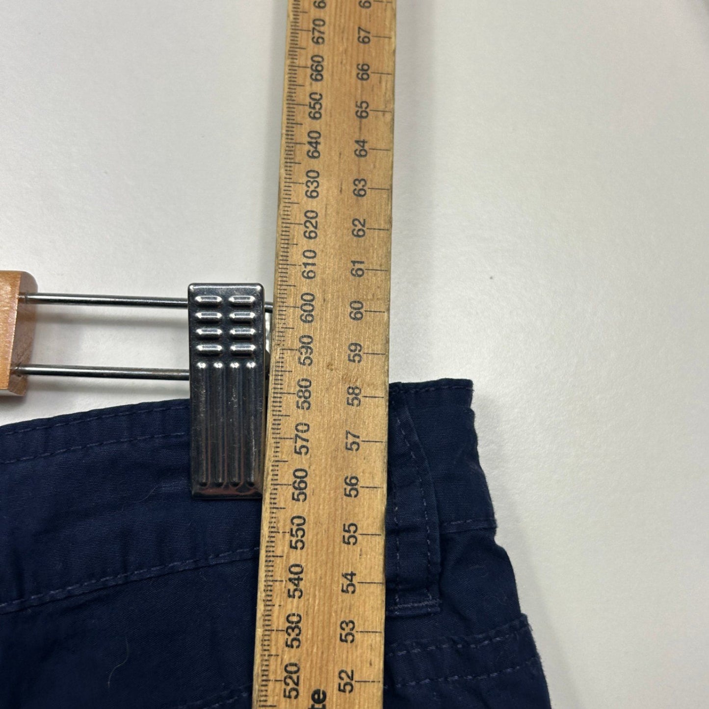 Millers Navy Blue Pockets Casual Shorts Size 16