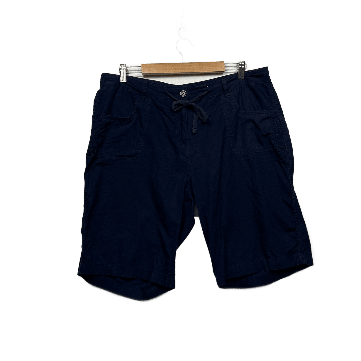 Millers Navy Blue Pockets Casual Shorts Size 16