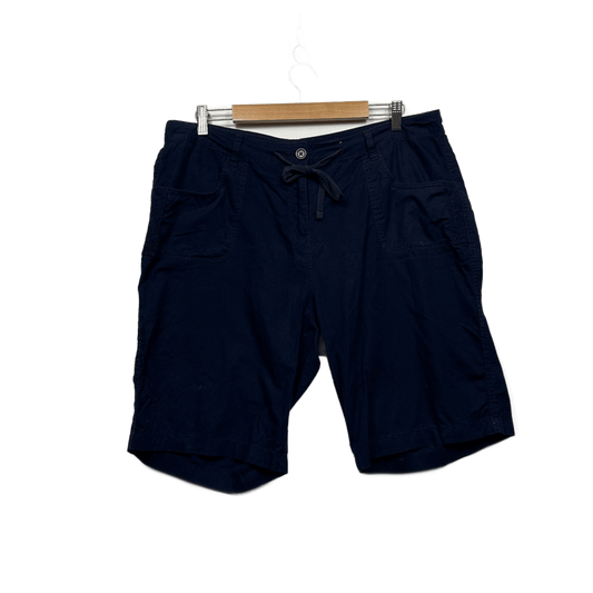 Millers Navy Blue Pockets Casual Shorts Size 16