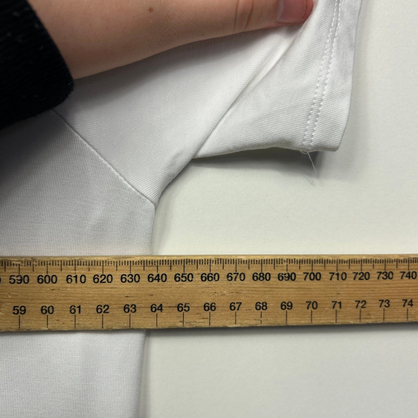 Taking Shape White Basic Tunic Top Size 20 Plus