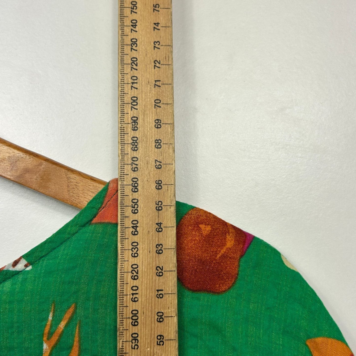 Café latté Multicoloured Floral Short Sleeve 100% Cotton Top Size 16 18 2XL