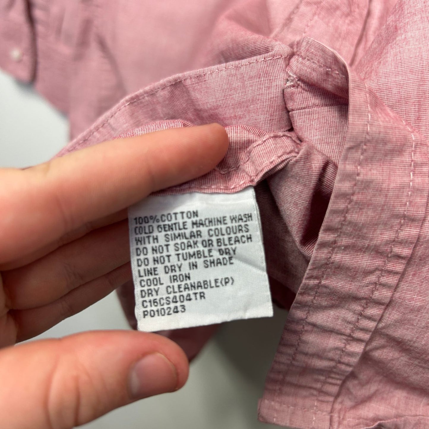 Connor Men's Classic Fit  Long Sleeve 100% Cotton Button-Up Shirt 2XL