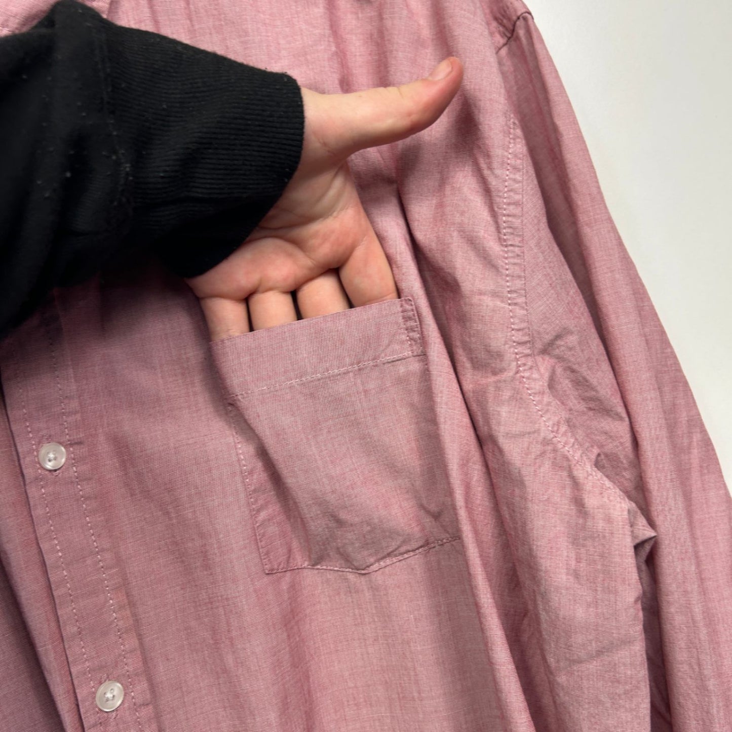 Connor Men's Classic Fit  Long Sleeve 100% Cotton Button-Up Shirt 2XL