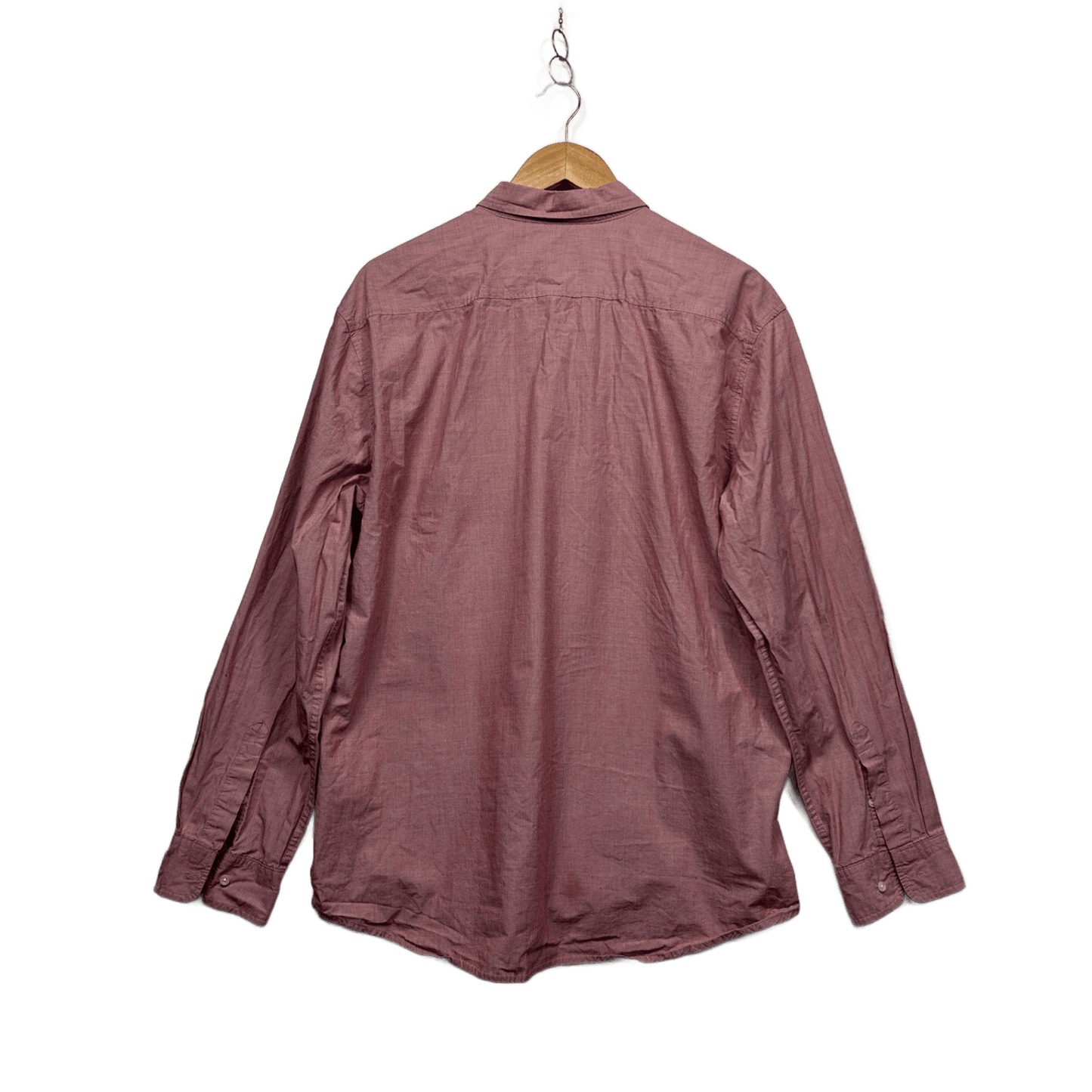 Connor Men's Classic Fit  Long Sleeve 100% Cotton Button-Up Shirt 2XL