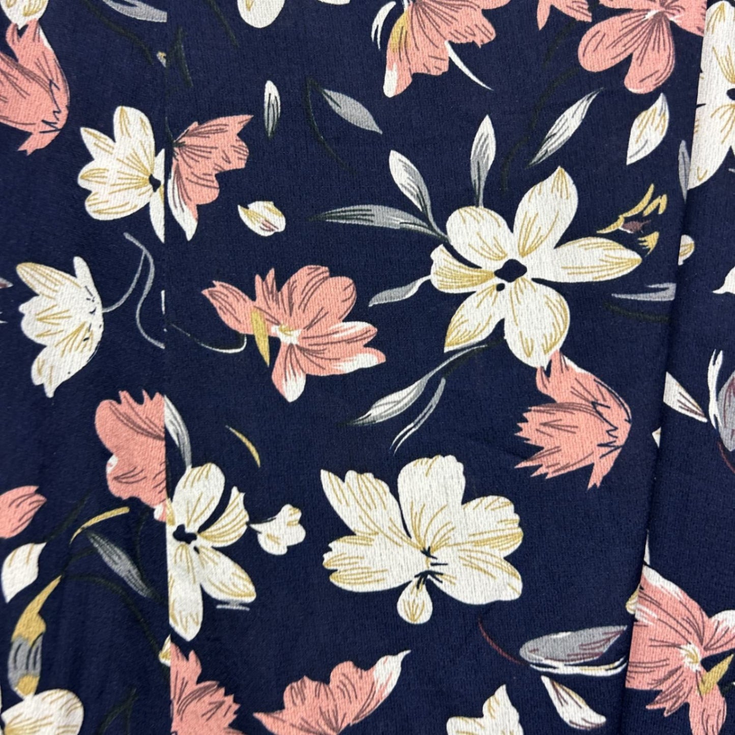 SHEIN Womens Blue Floral Maxi Skirt Size L