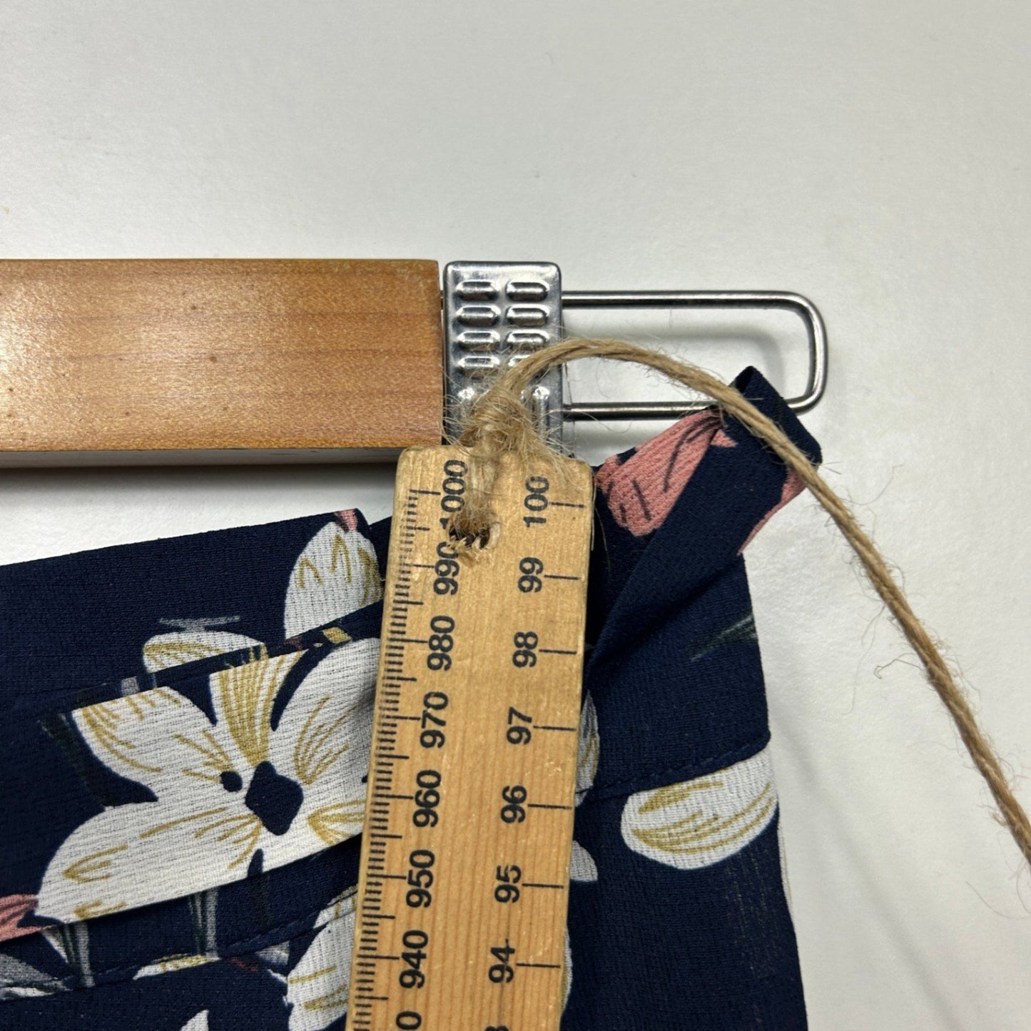 SHEIN Womens Blue Floral Maxi Skirt Size L