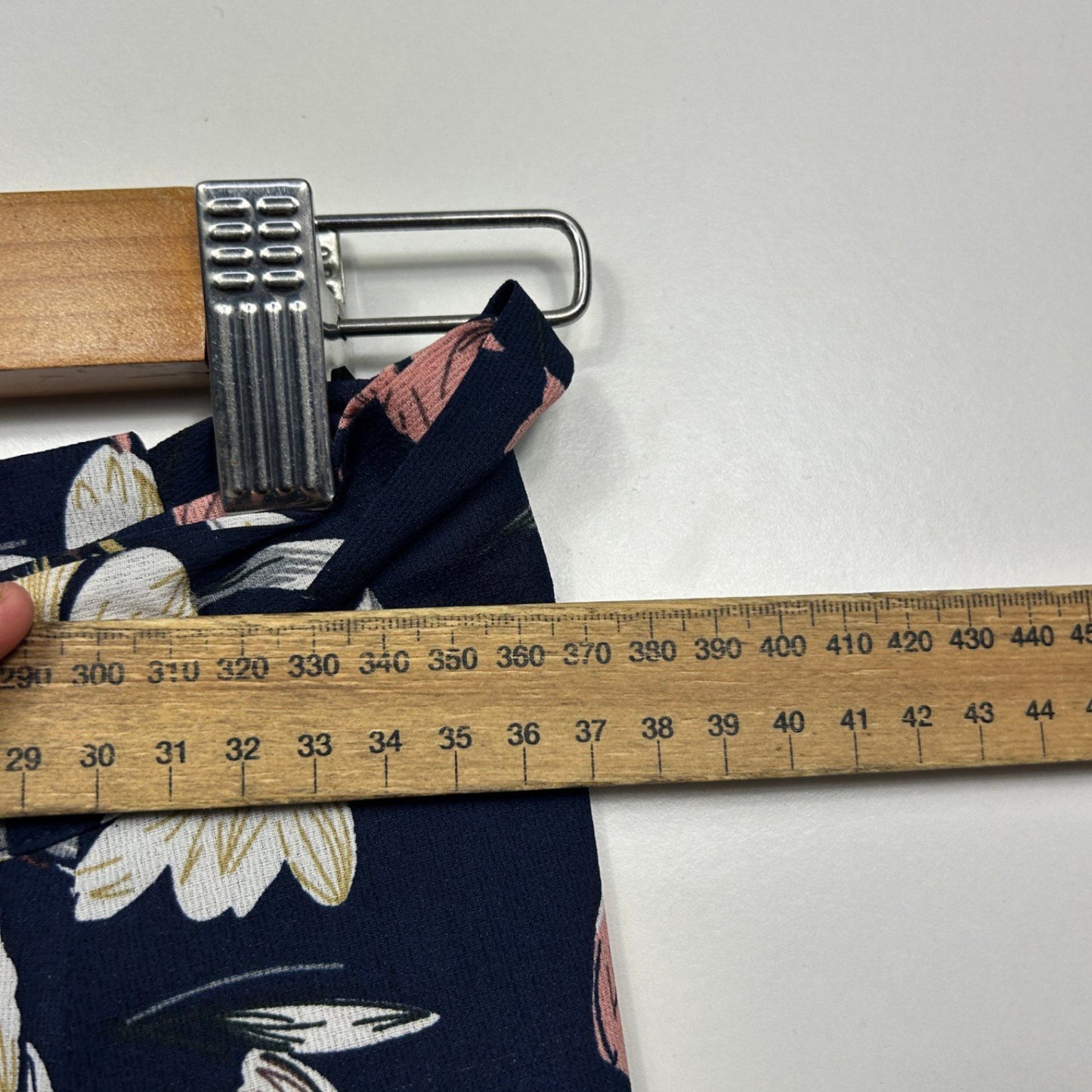 SHEIN Womens Blue Floral Maxi Skirt Size L