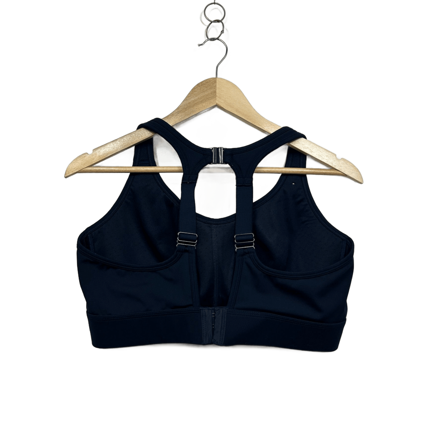 Rockwear Women's Sports Bra 16E Navy Blue High Support Padded Active Gym Crop