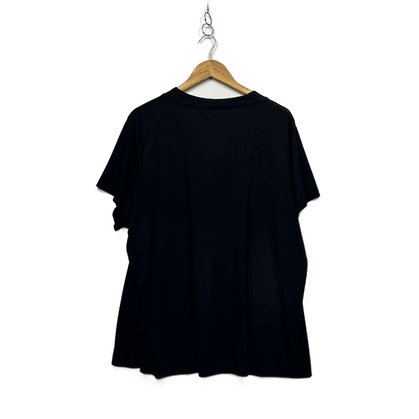 NNT Women's Black Short Sleeve Top Blouse Size 4XL