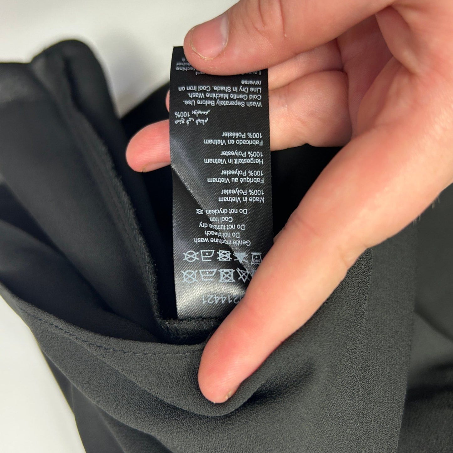 City Chic Black Long Sleeve Tunic Blouse Top Size 16