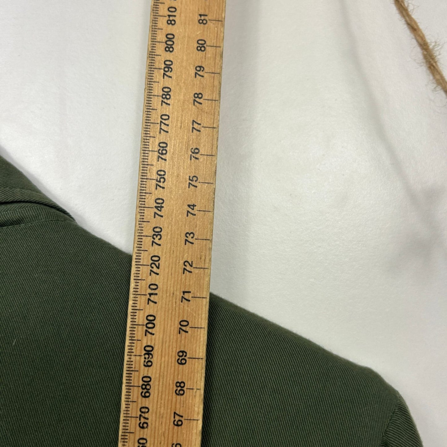 Rockmans Womens Green  Utility Jacket Coat Zip Pockets Size 16 (Fault)