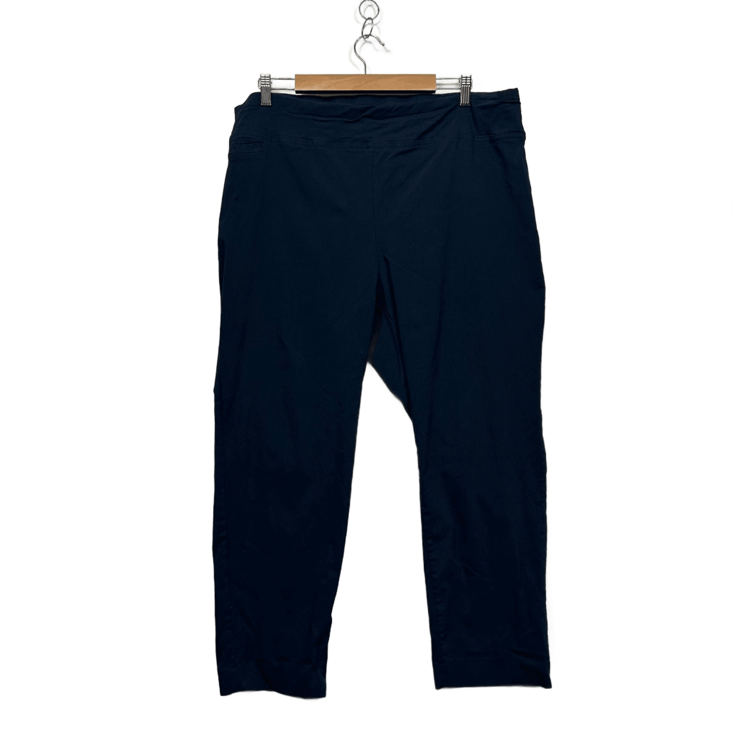 Autograph Womens Navy Pull On Pants Trousers Size 24