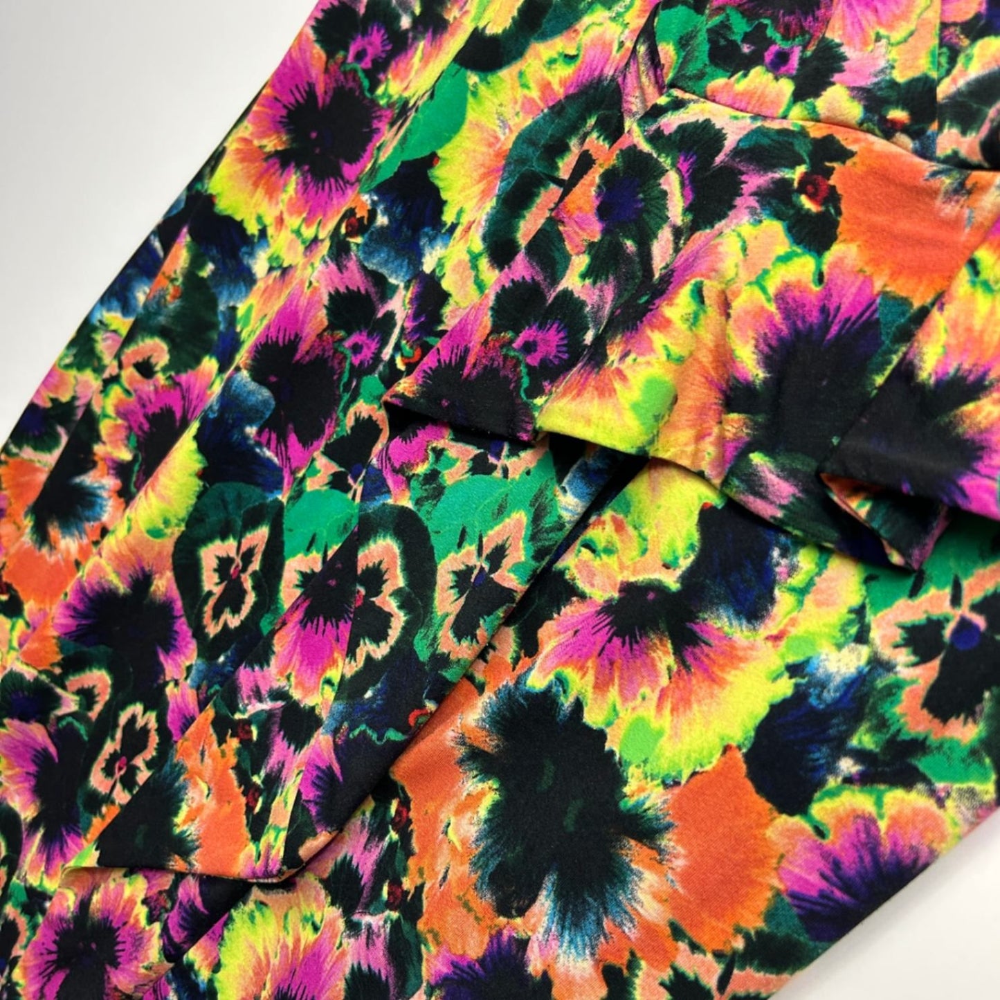 Leona Edmiston Women's Multicoloured Floral Sheath Dress Size 12