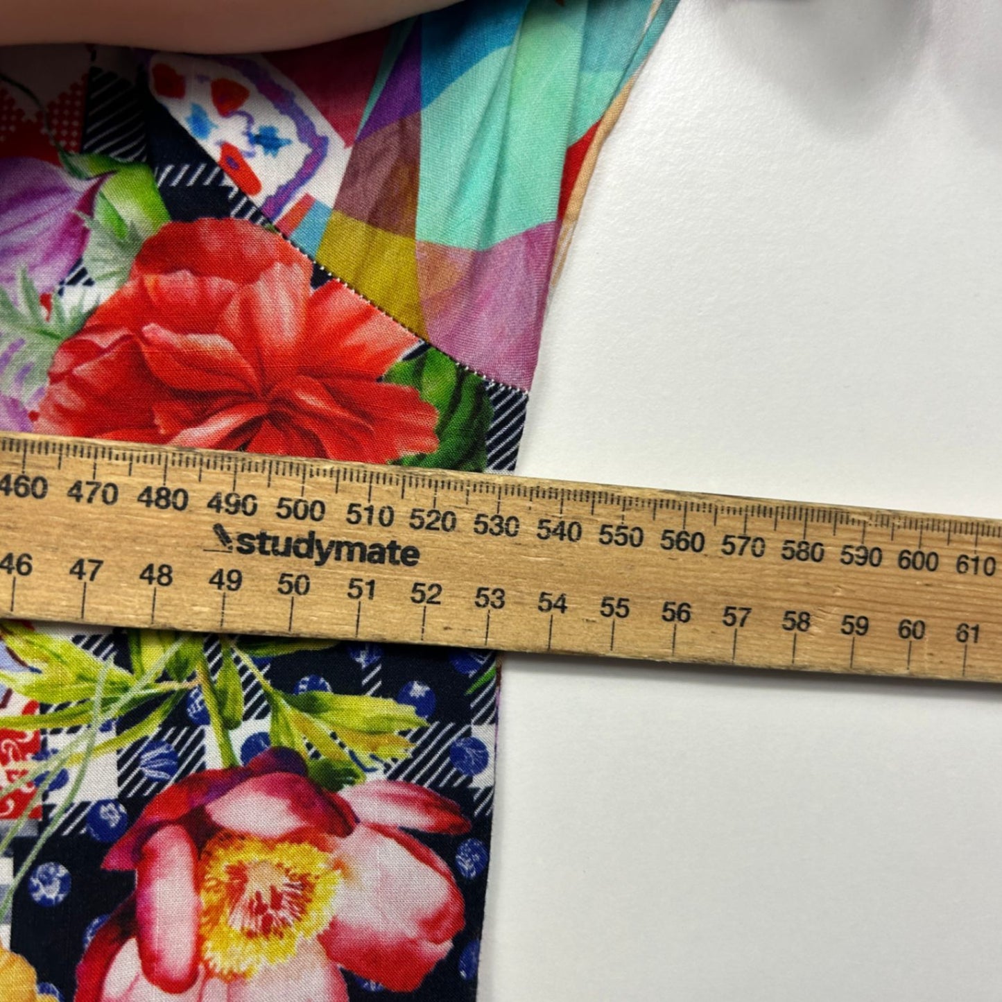 Virtuelle Multicoloured 3/4 Sleeve Multicoloured Maxi Boho Dress Size 12