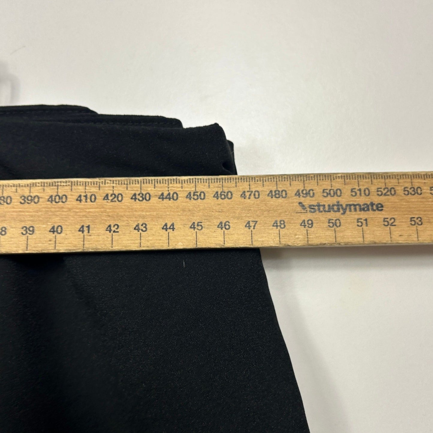 City Chic Black Wide Leg Wrap Tie Overlay Dress Pants Size 20 Plus