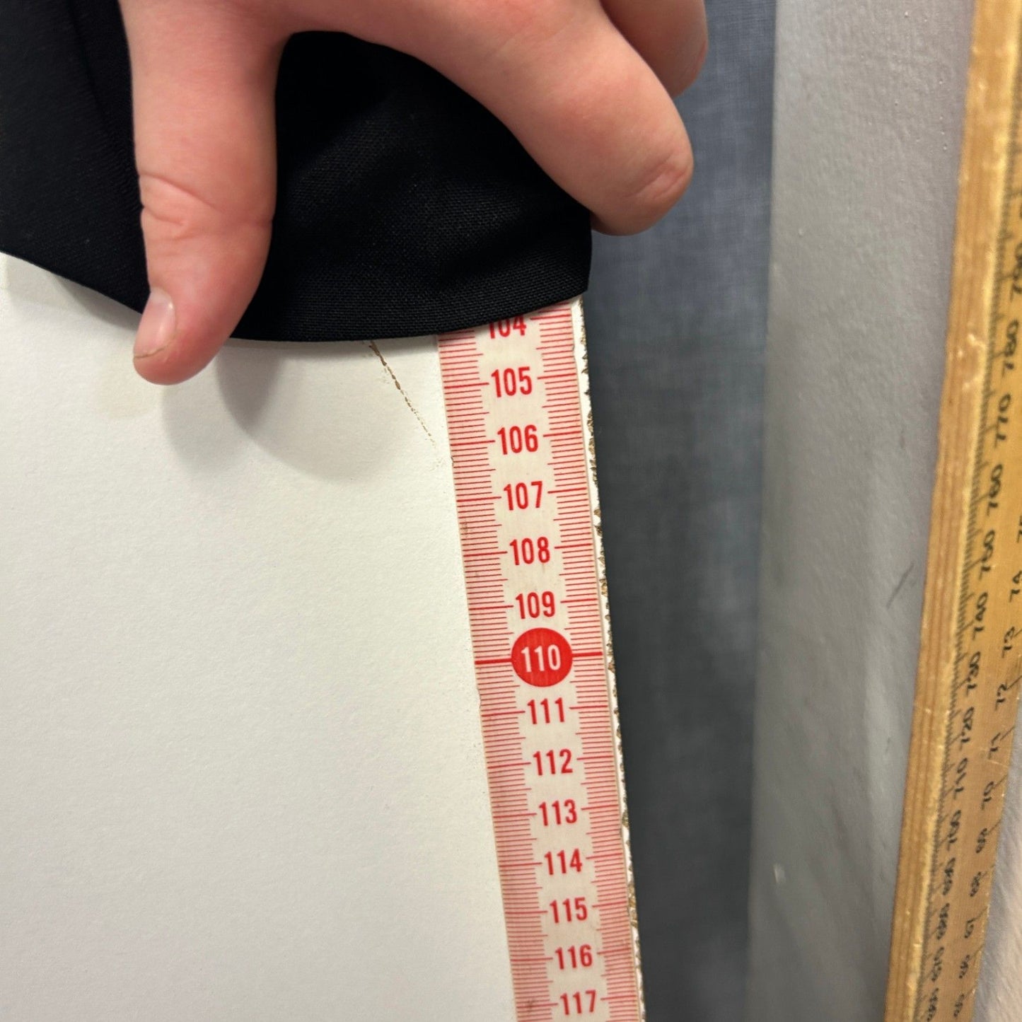 Belle Curve Black Tailored  Zip Fly Pants Pockets Size 20