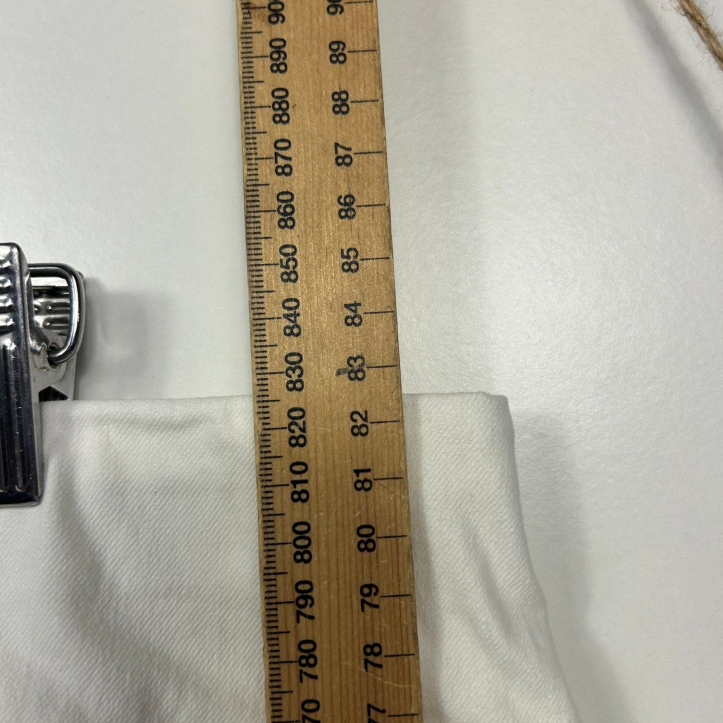 Katies White Cropped Pants Size 20