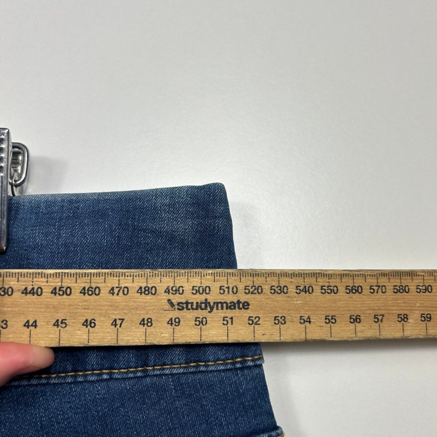 Katies Blue Cotton Blend Pull Up Denim Pants Jeggings Size 20