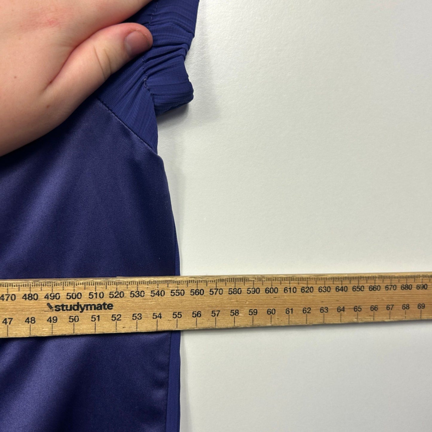 Suzanne Grae Purple Short Sleeve Pleated Blouse Top Size 16