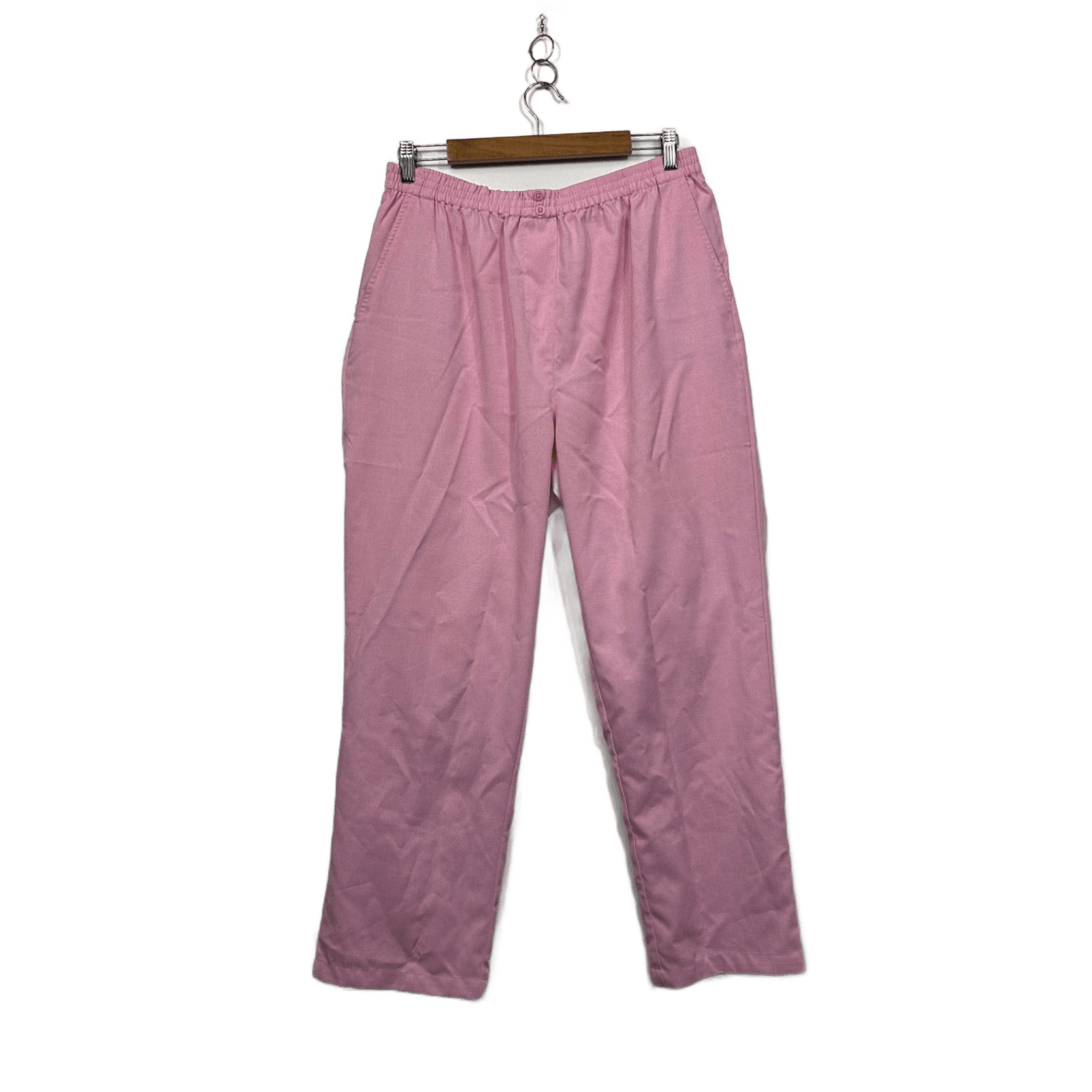 Damart Womens Pink Pocket Pull On Pants Trousers Size 16