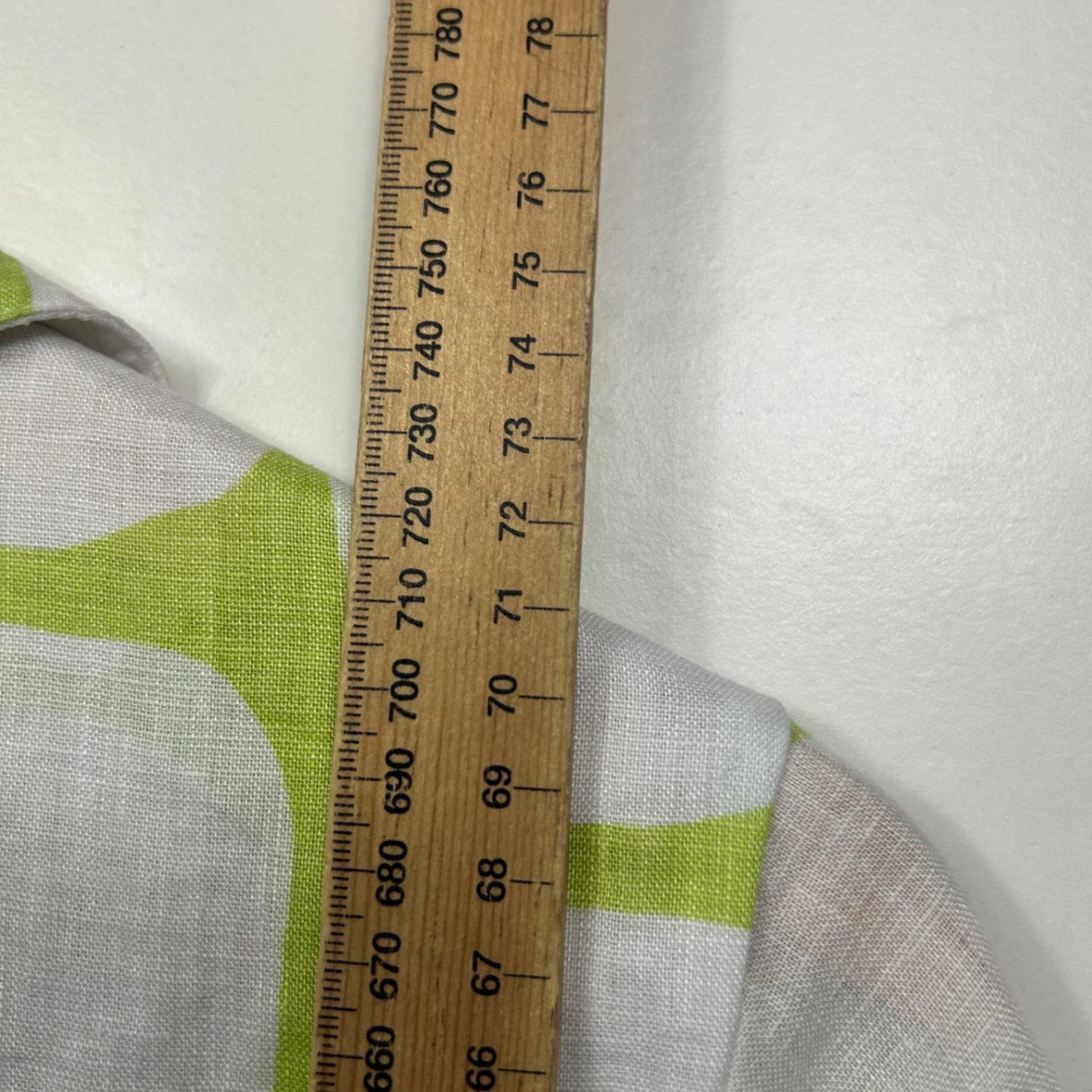 Yarra Trail Green White Button-Up Shirt Blouse Top Size 12