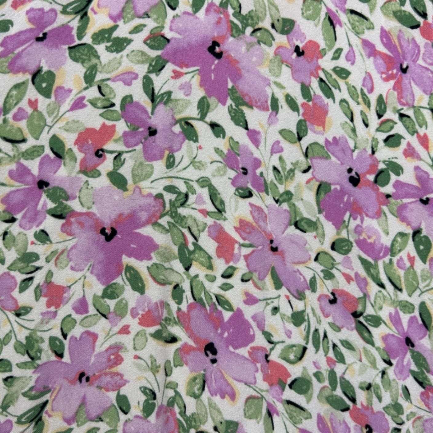 Yours Women's Multicoloured Short Sleeve Floral Tunic Top Size 30/32