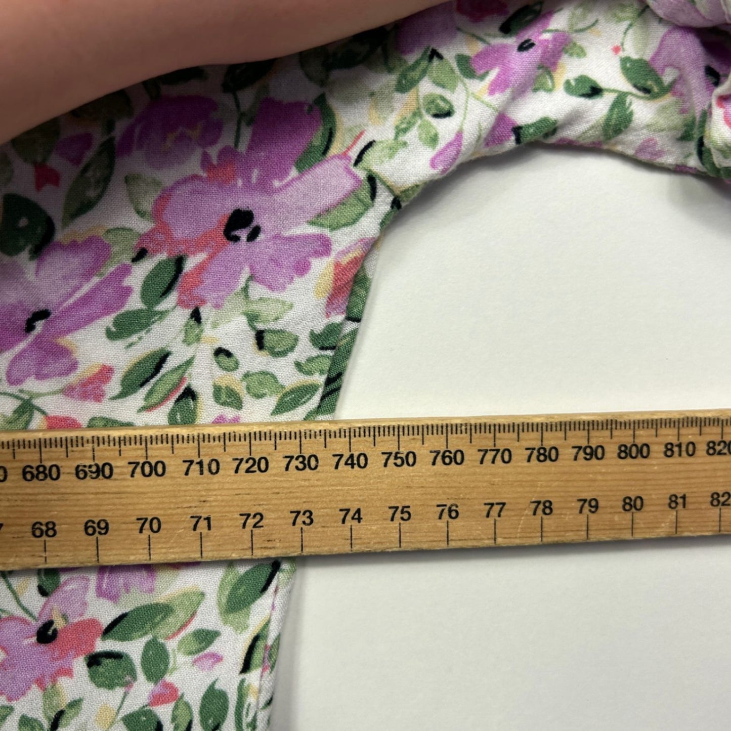 Yours Women's Multicoloured Short Sleeve Floral Tunic Top Size 30/32