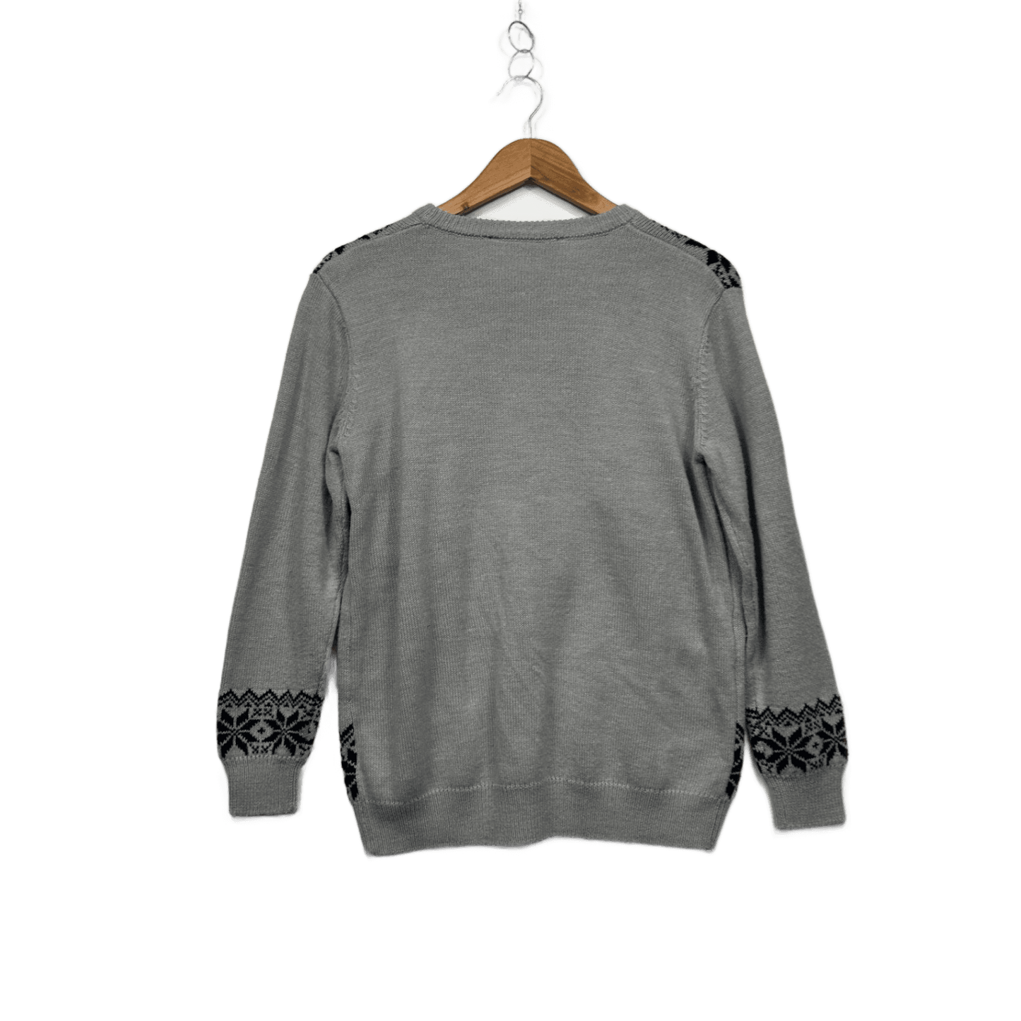 Avenue Women's Christmas Humbug Pug Dog Novelty Jumper Size Large