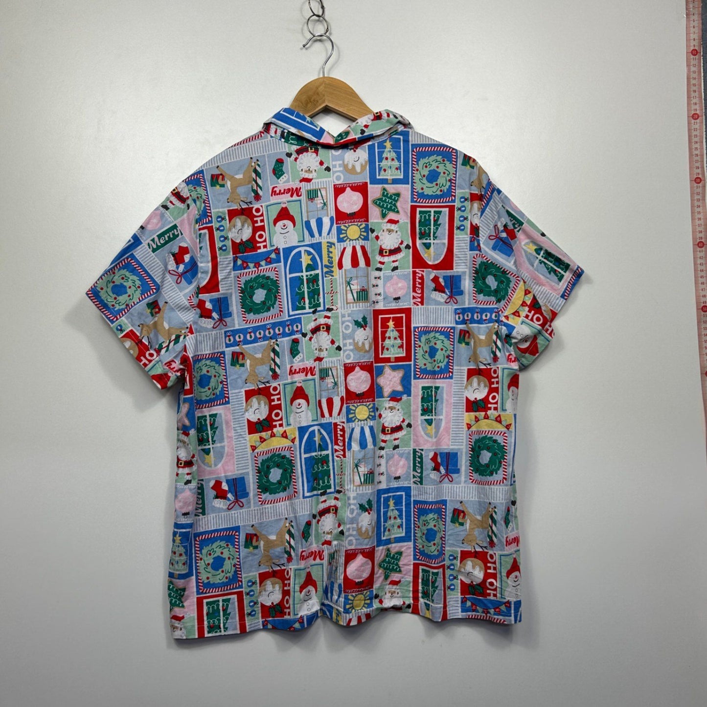 &me Women's Christmas Print Pyjama Set Shirt Shorts Size 18