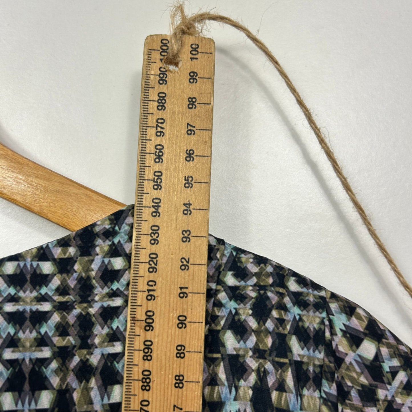 City Chic Multicoloured Full Zip Up Dress Size 14 Plus XS