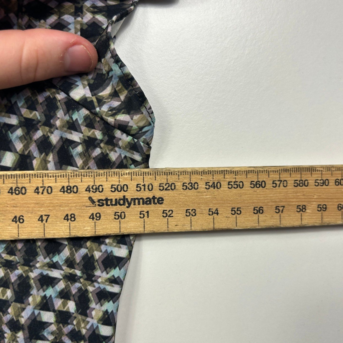 City Chic Multicoloured Full Zip Up Dress Size 14 Plus XS