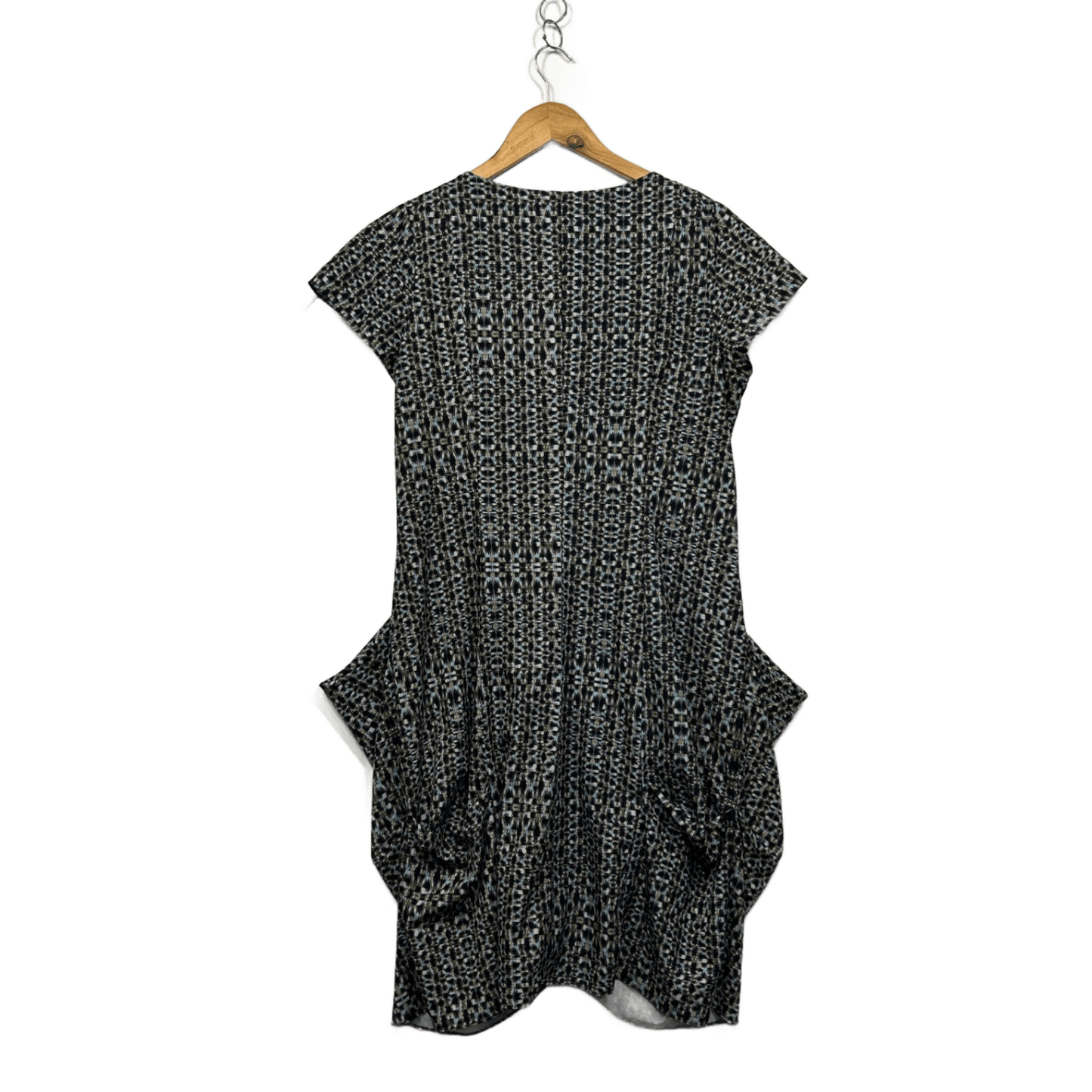 City Chic Multicoloured Full Zip Up Dress Size 14 Plus XS