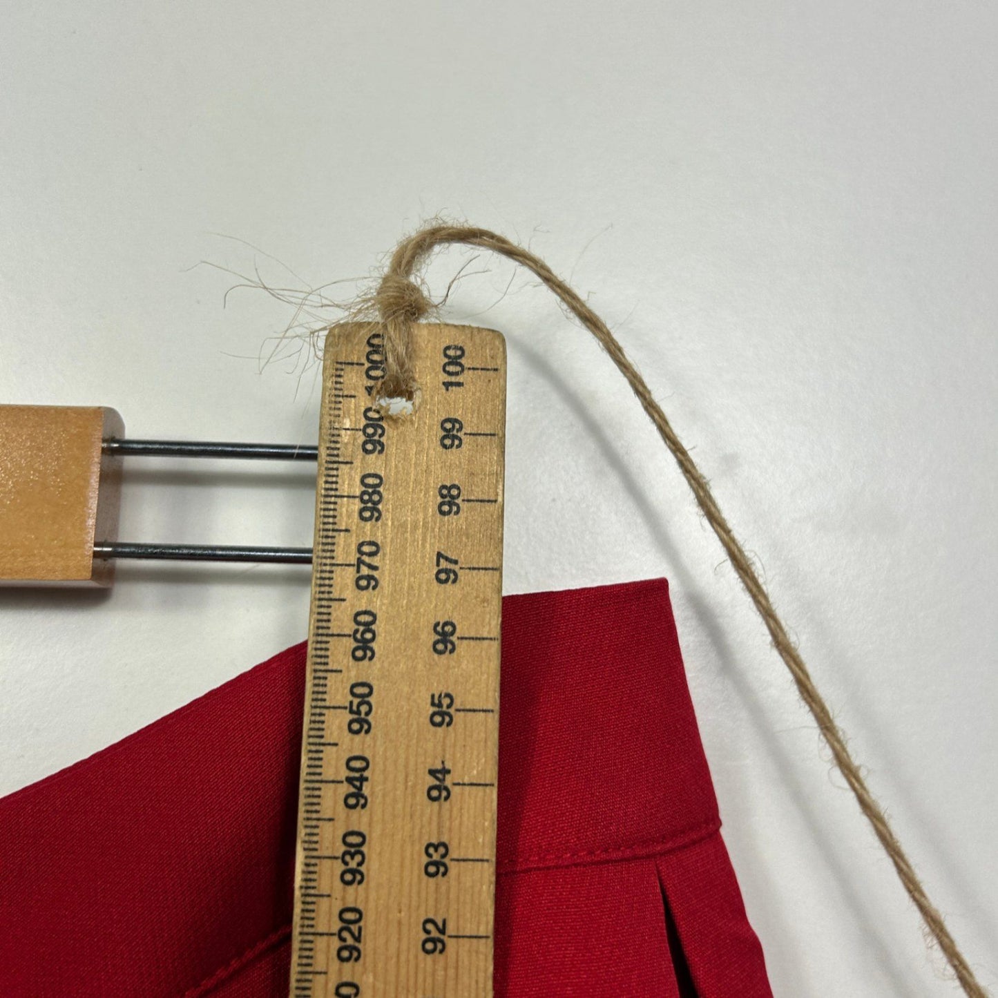 SHEIN Womens Red Pleated Maxi Skirt Size XL/14