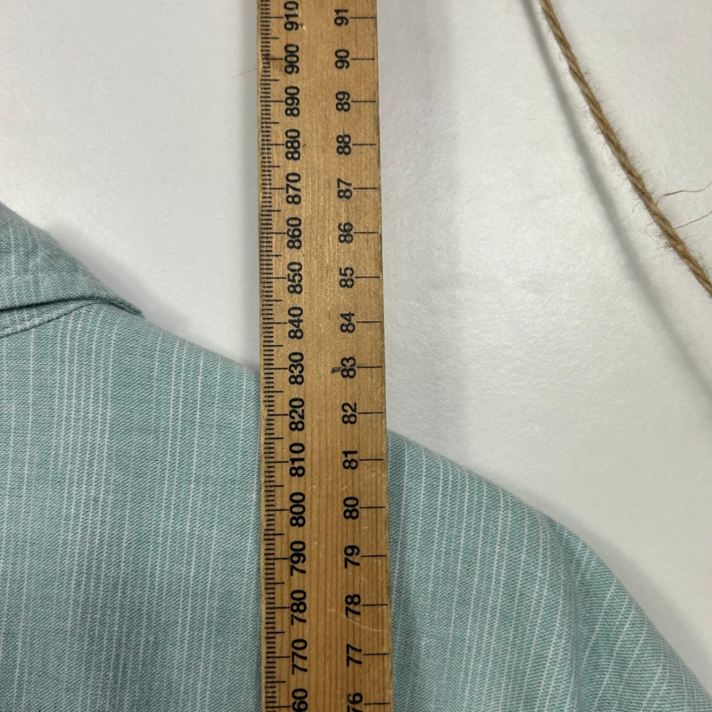 Big Joe Men's Green Casual Linen Blend Shirt Short Sleeve Collared 7XL