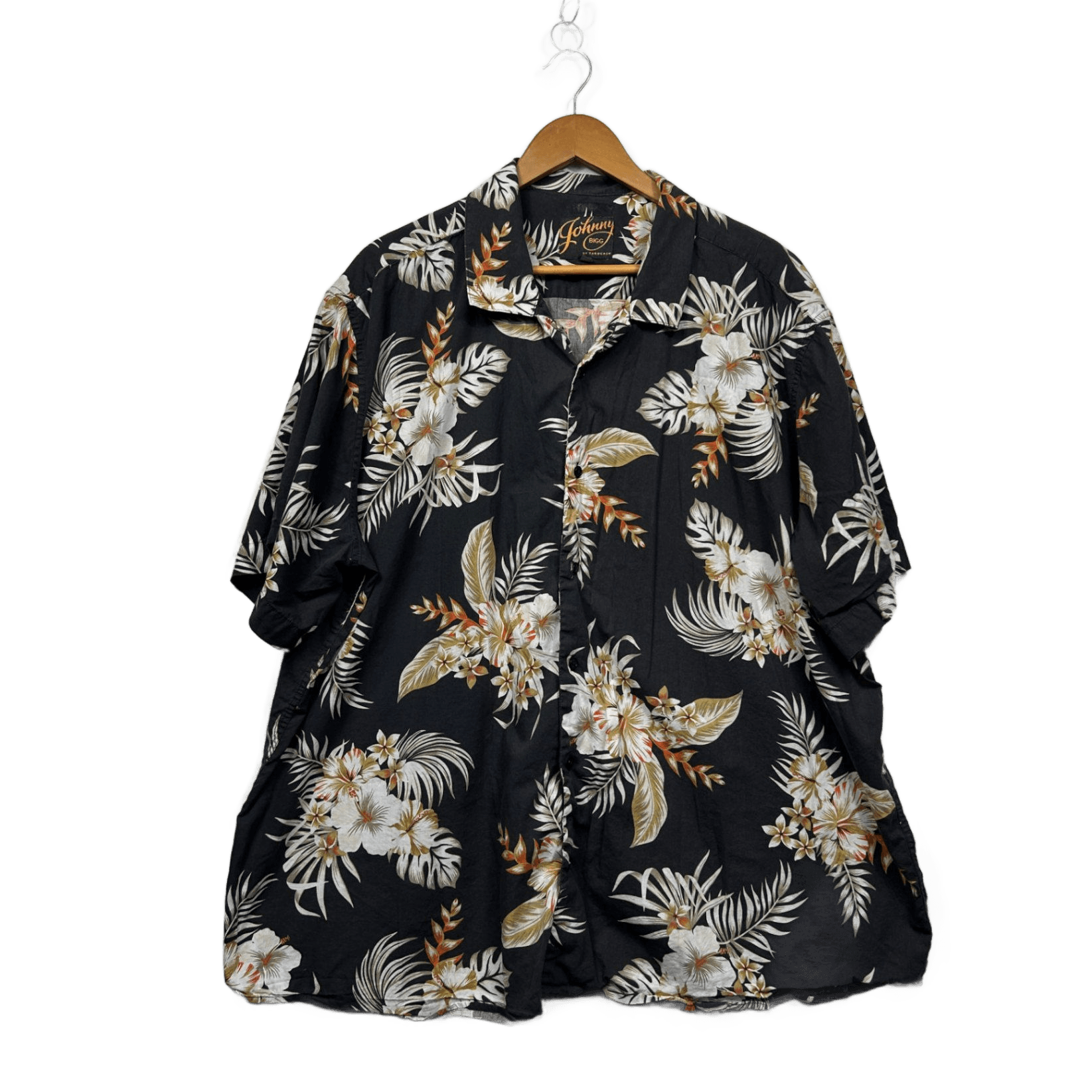 Johnny Bigg Shirt Mens Floral Short Sleeve Size 6XL
