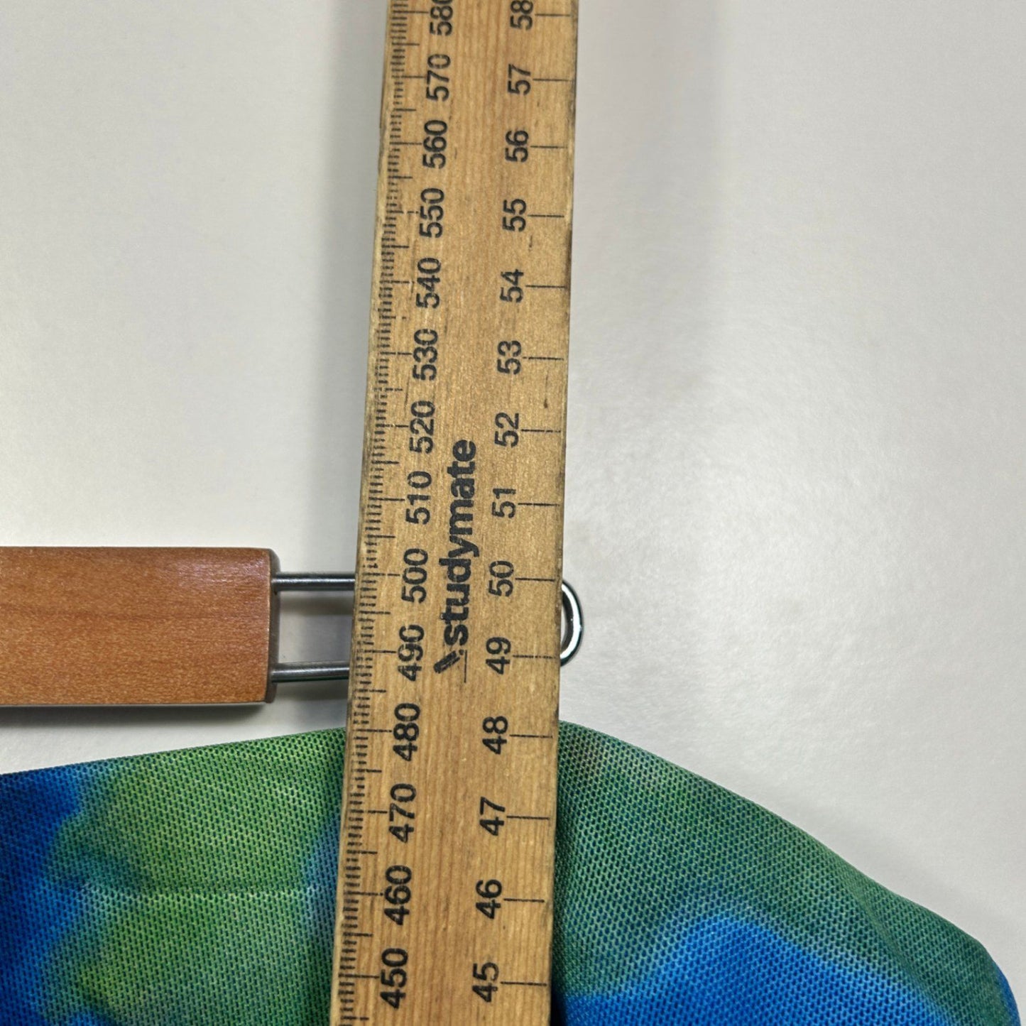 SHEIN Women's Blue Green Mesh Mini Skirt Size 4XL