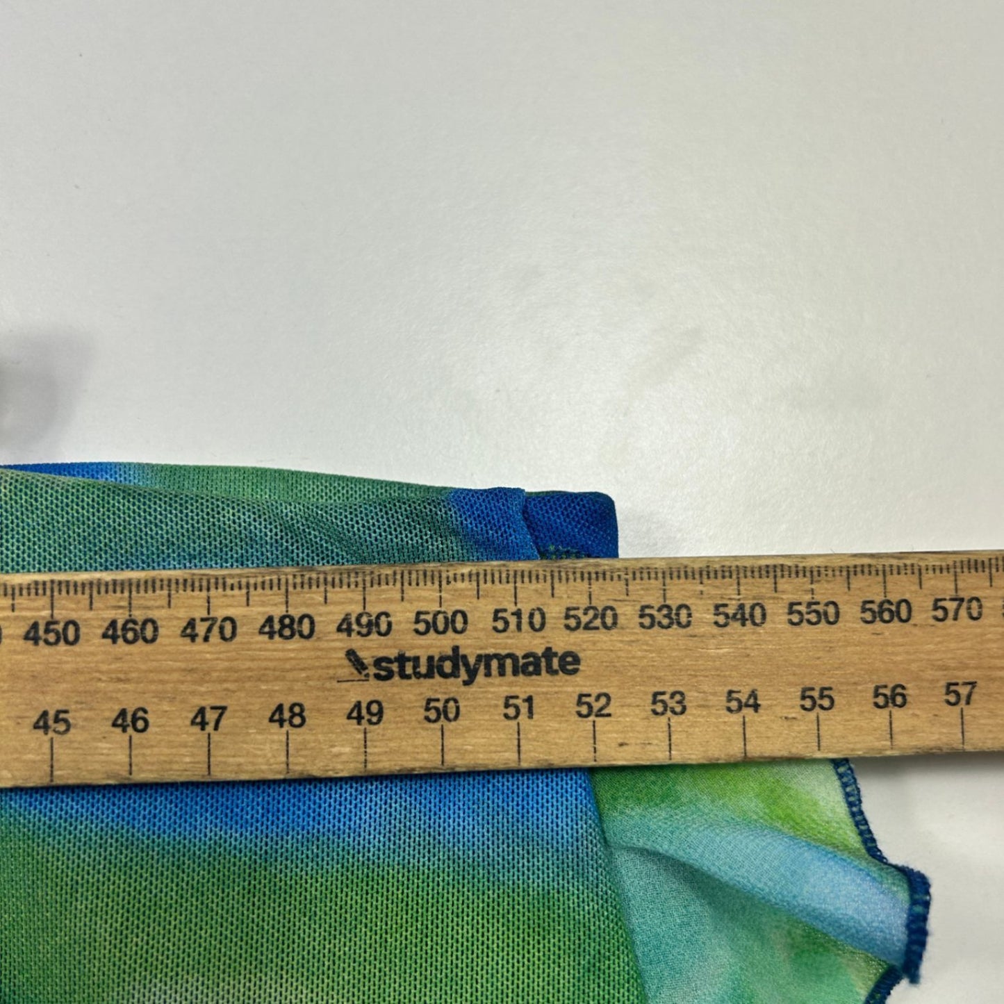 SHEIN Women's Blue Green Mesh Mini Skirt Size 4XL