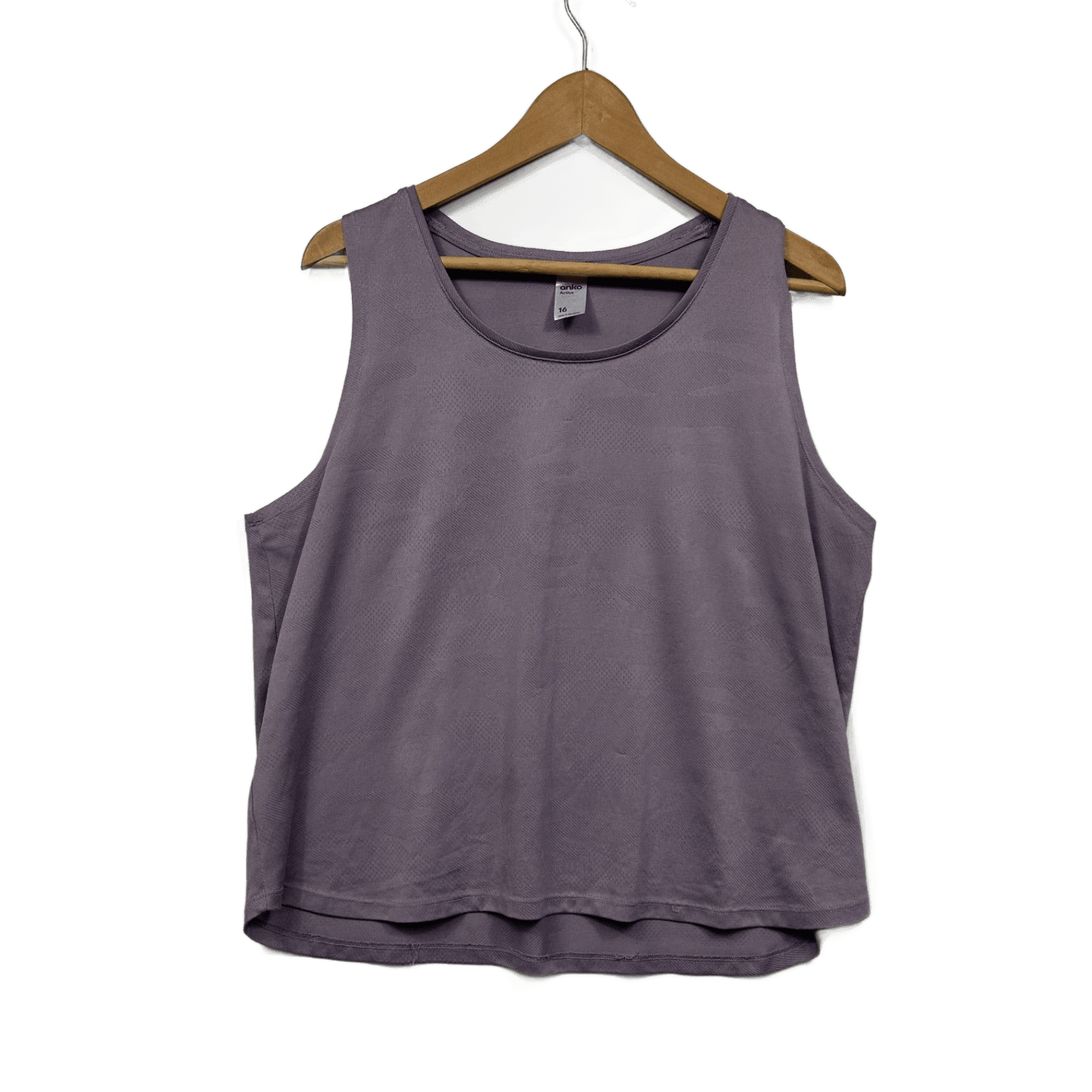 Anko Active Purple Sleeveless Tank Top Size 16