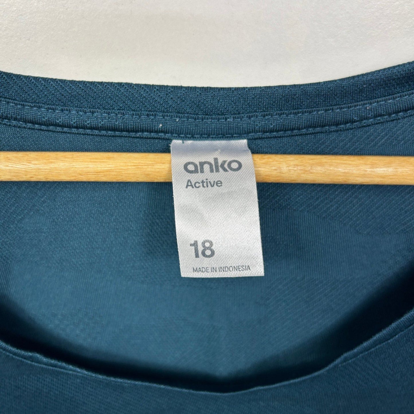 Anko Active Teal Sleeveless Tank Top Size 18